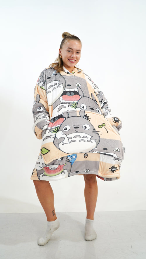 Totoro Blanket Hoodie